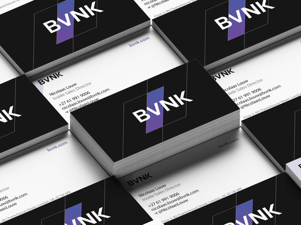 BVNK Business Cards BVNK Business Cards