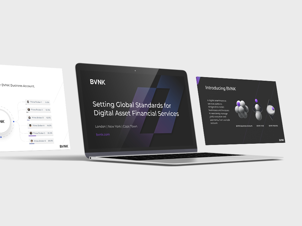 BVNK Presentation Deck BVNK Presentation Deck