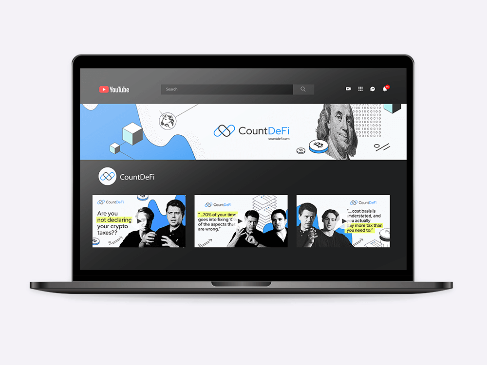 CDF Youtube Channel CountDeFi - Illustrations