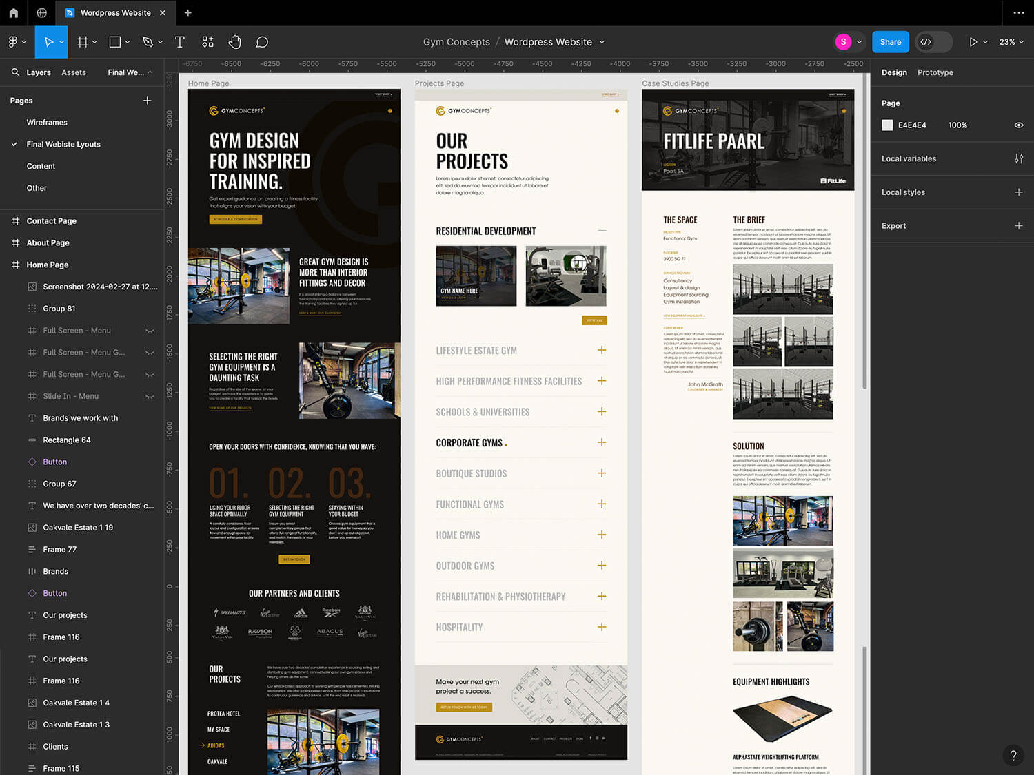 Gym Concepts Design Site Gym Concepts Design Site