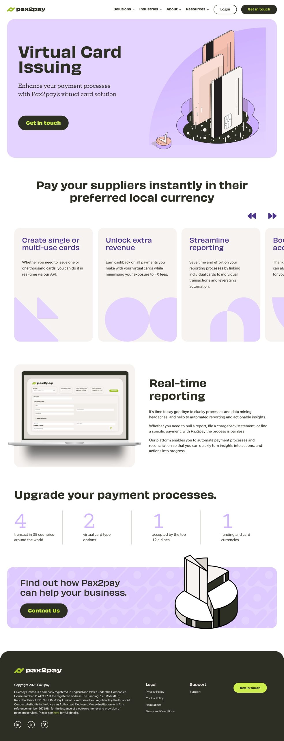 pax2pay.com-2 CountDeFi Home Page
