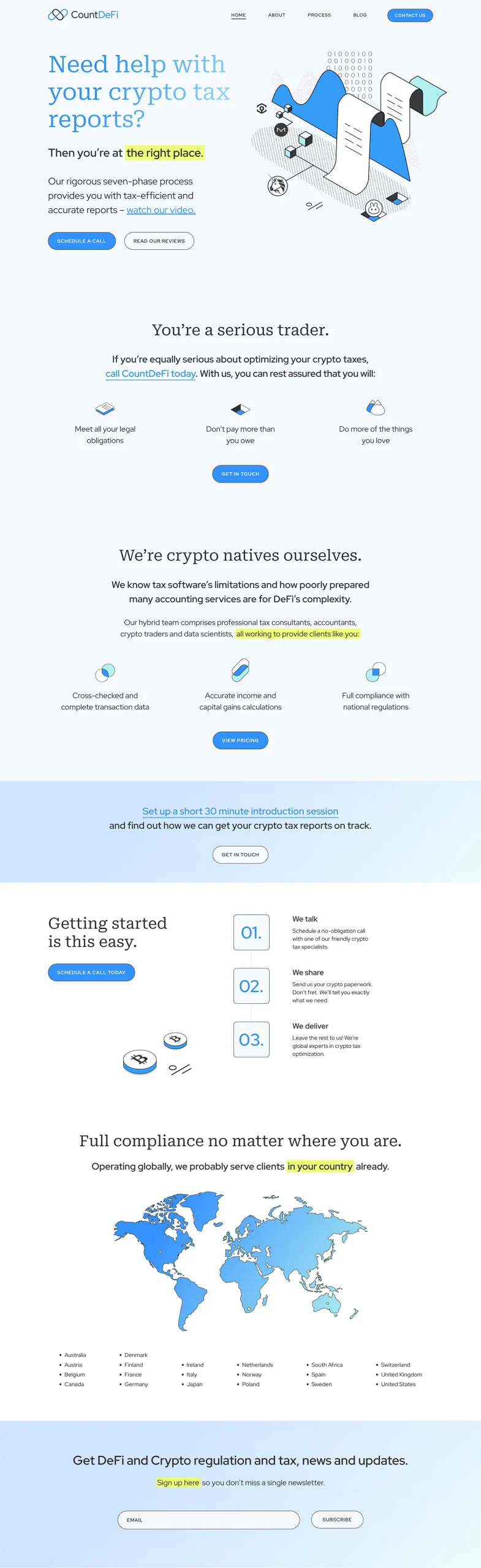 CountDeFi Home Page CountDeFi Home Page